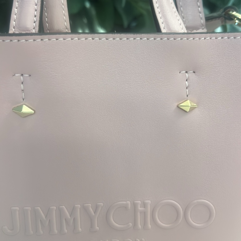Jimmy Choo Pink Tote - Picture 3 of 10